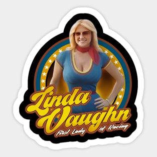 The First Lady of Racing Sticker